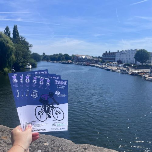 Cycling route photo