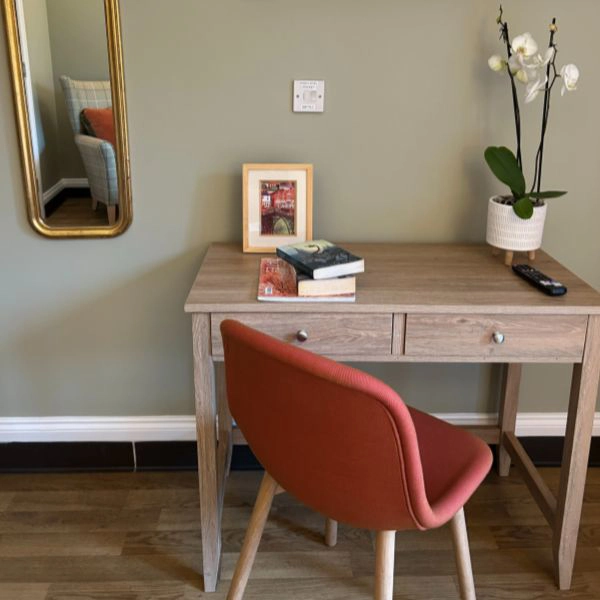 Respite room at the Hospice