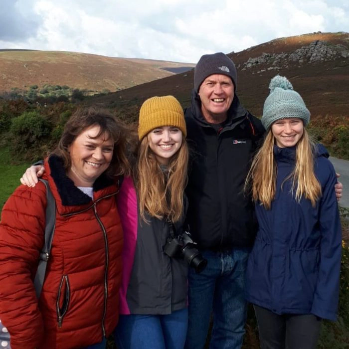 Ali, Jeff and family