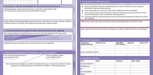 Resepct Form