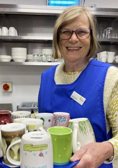 <h2 style="text-align: center;"><strong>I have a great loyalty to the Hospice – I’ll defend it to the end. It’s about belonging and being part of a loving caring place. I feel everybody here is my friend.”</strong></h2>