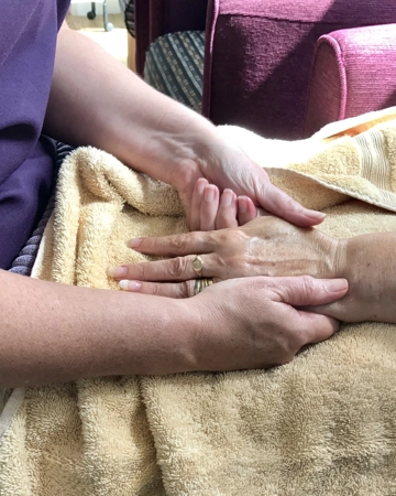 Carers Afternoon Hand Massage Res