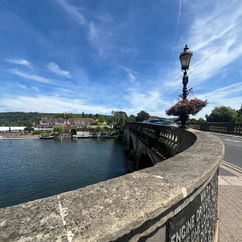 Cycling route photo