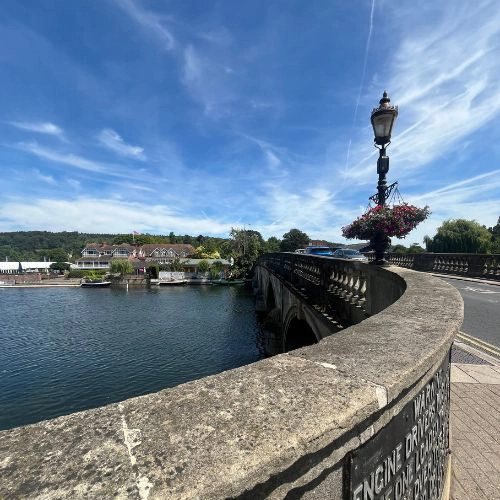 Cycling route photo
