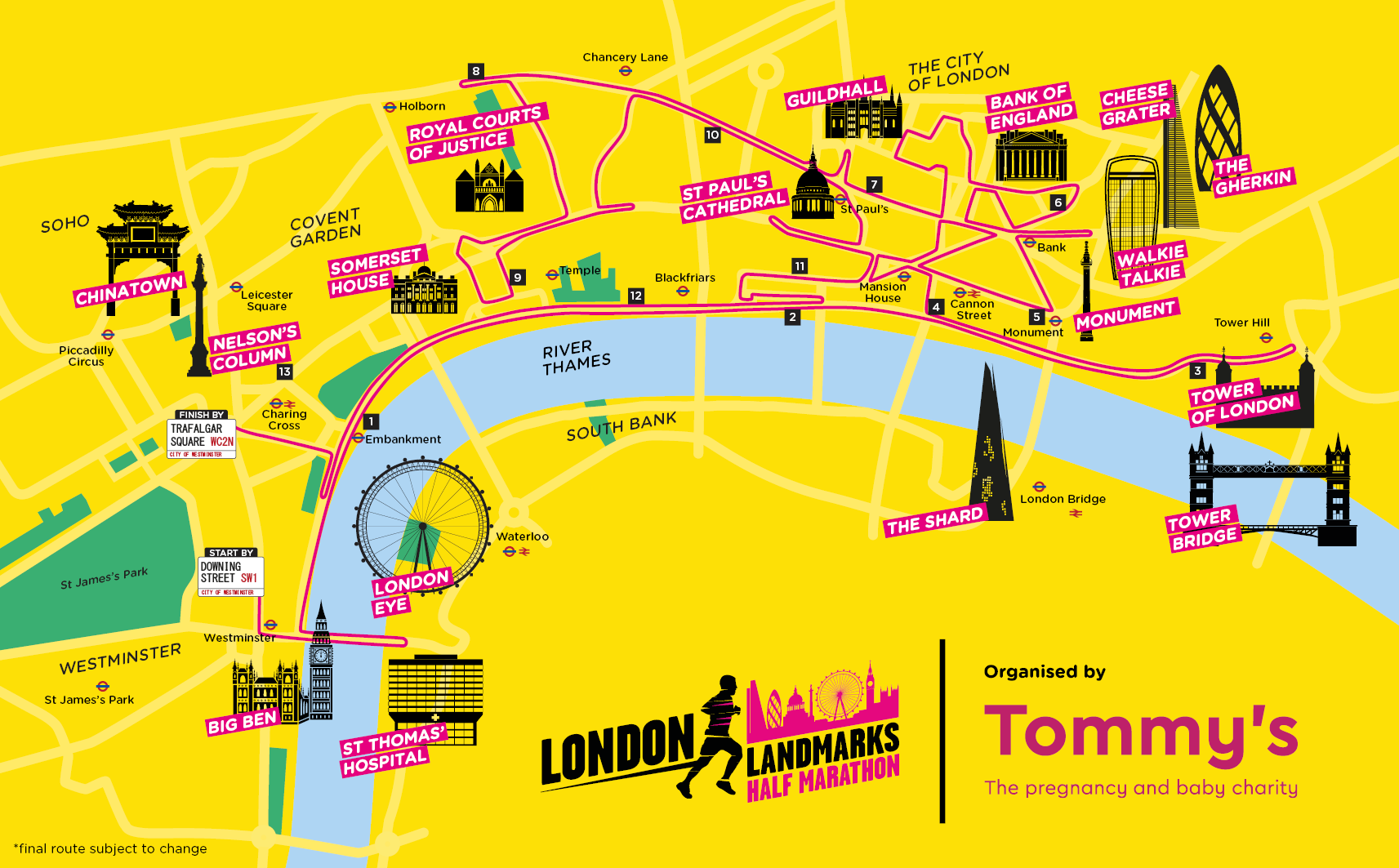 London Landmarks Half Marathon