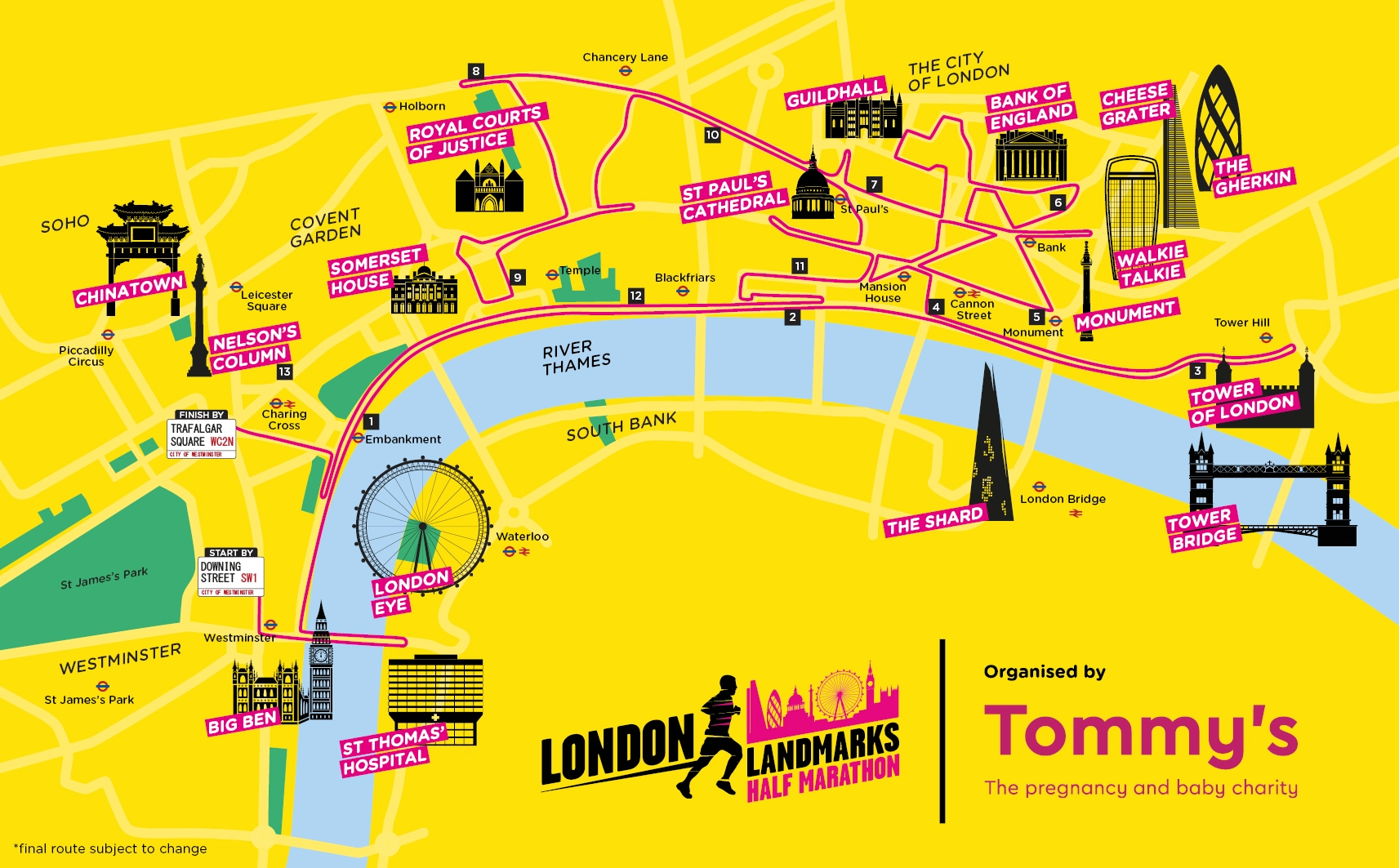 London Landmarks Half Marathon