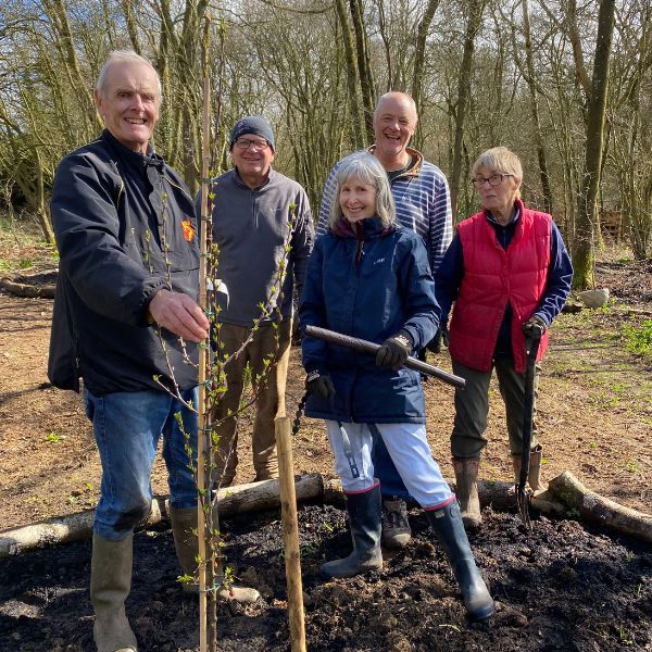 Volunteer gardeners