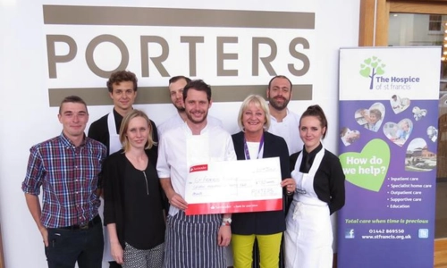 Porters Restaurant - Fundraising
