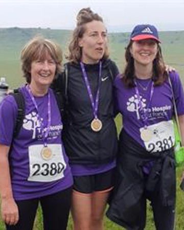 Walking the Ridgeway for the Hospice