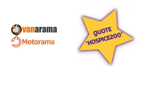 vanarama motorama hospice code